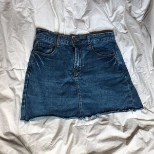 Jean skirt